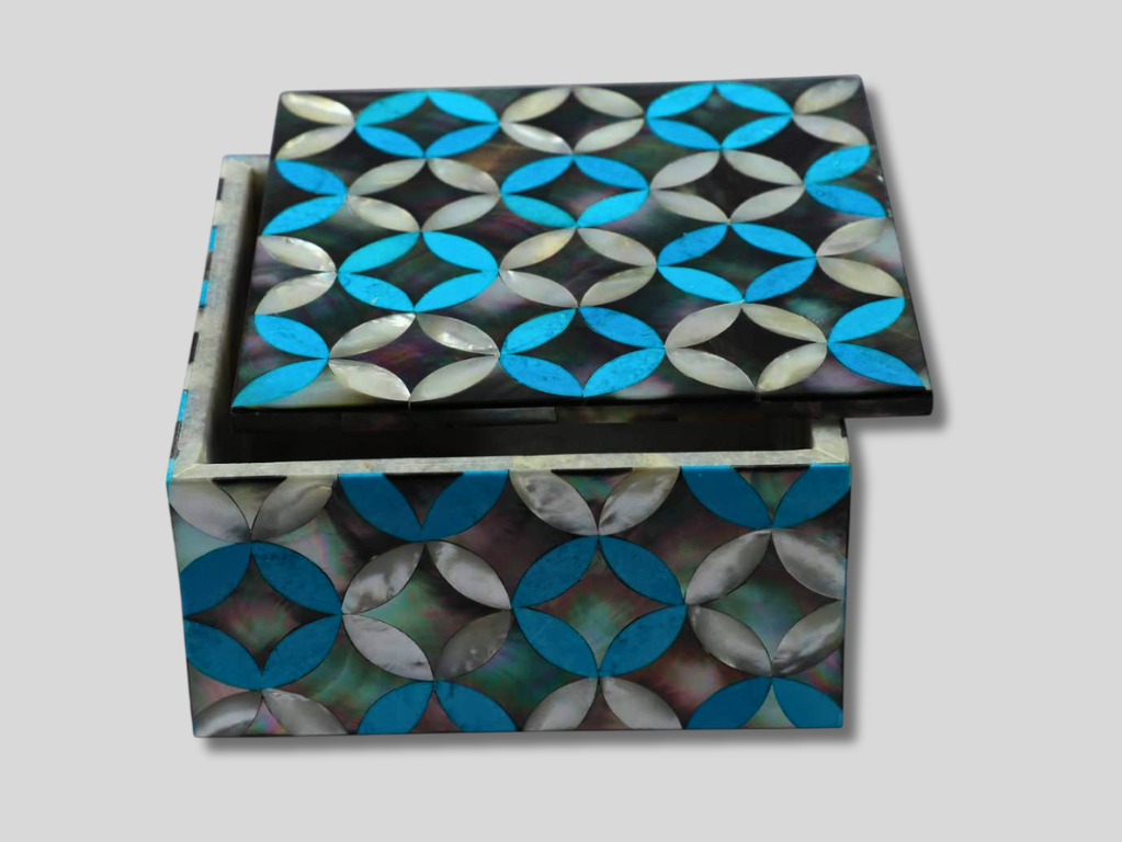 Marble Random Art Vintage Box Decor